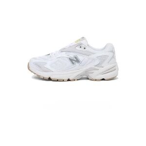 New Balance White and Gray Sneakers